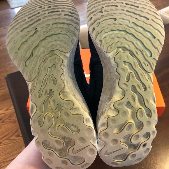 Nike React Infinity Flyknit Navy - Men's 10 - Picture 8 of 8